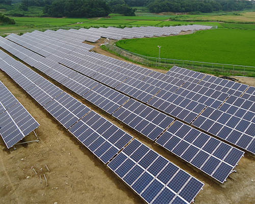 産業用野だて太陽光発電（高圧）｜株式会社 大木無線電気